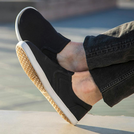 Xero Dillon Canvas Slip-On Black Men